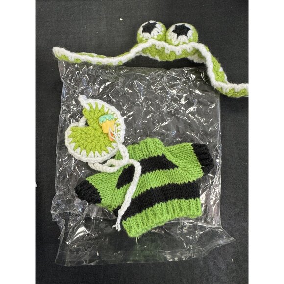 Labubu Clothes Plush Doll Clothes, for Kimmon Mimon Puppy Suit with Hat & Croche - Picture 8 of 8